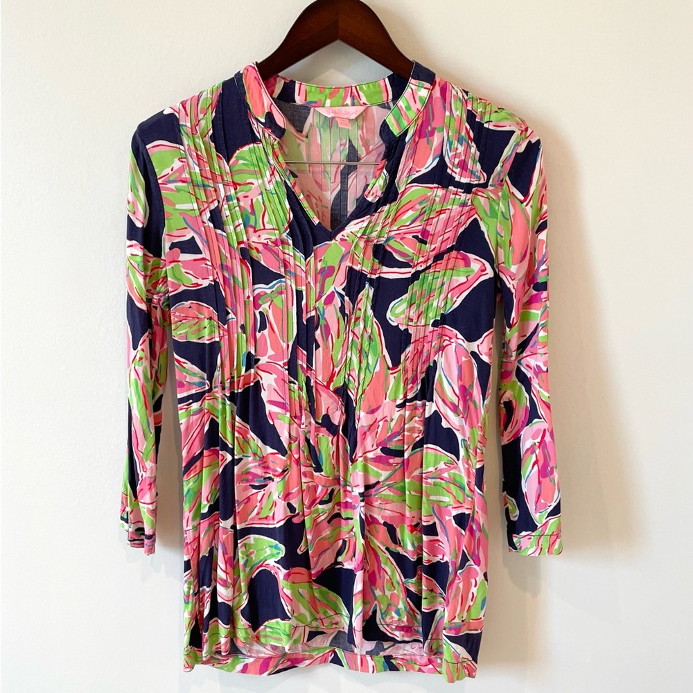 Lilly Pulitzer tunic shirt top women’s XS